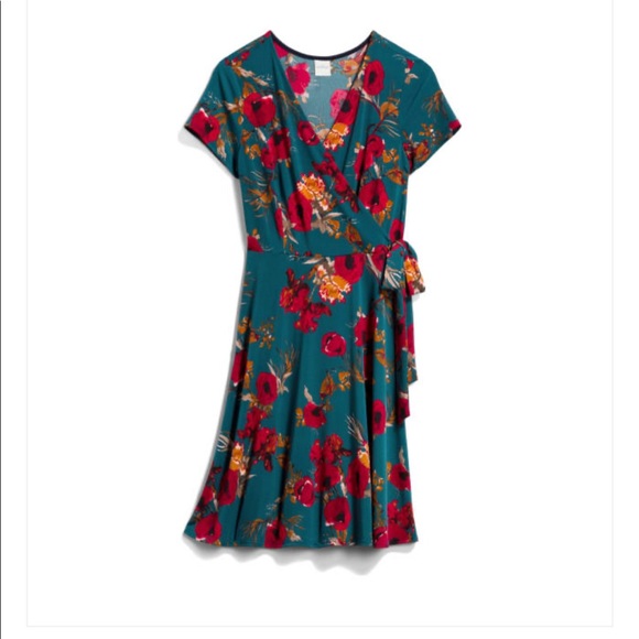 Arnett Faux wrap knit dress - Picture 1 of 1